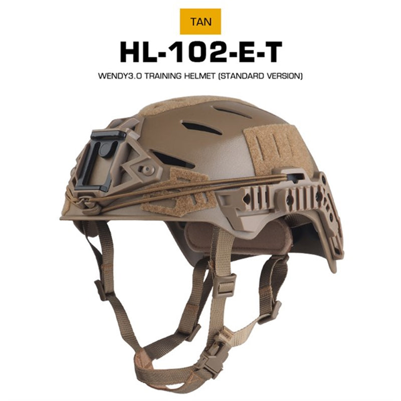 Tactical Helmet Wendy 3.0: Adjustable, for Training, Animation, Games & Outdoor Riding.