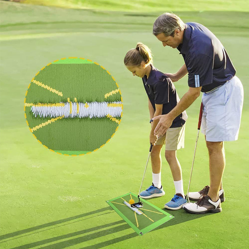 Golf Training Mat: Detect Swing, Show Path Feedback & Correct Hitting Posture