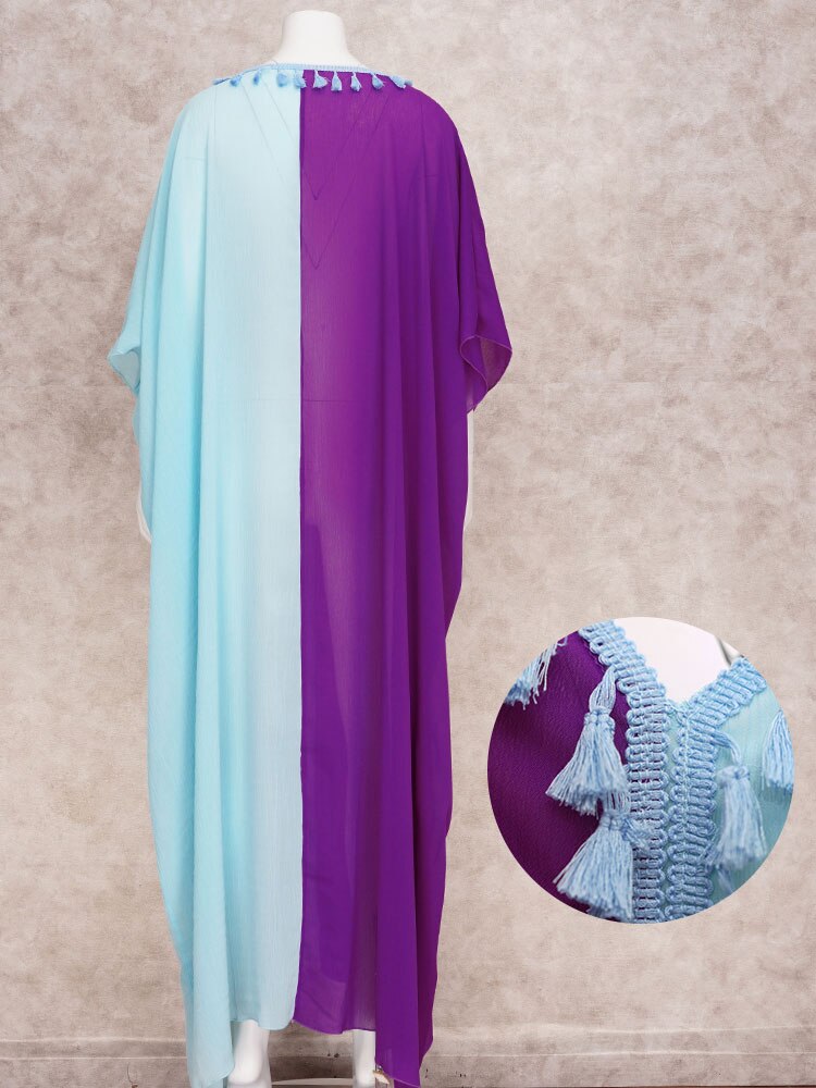 Spring And Summer Muslim Robe Long Skirt