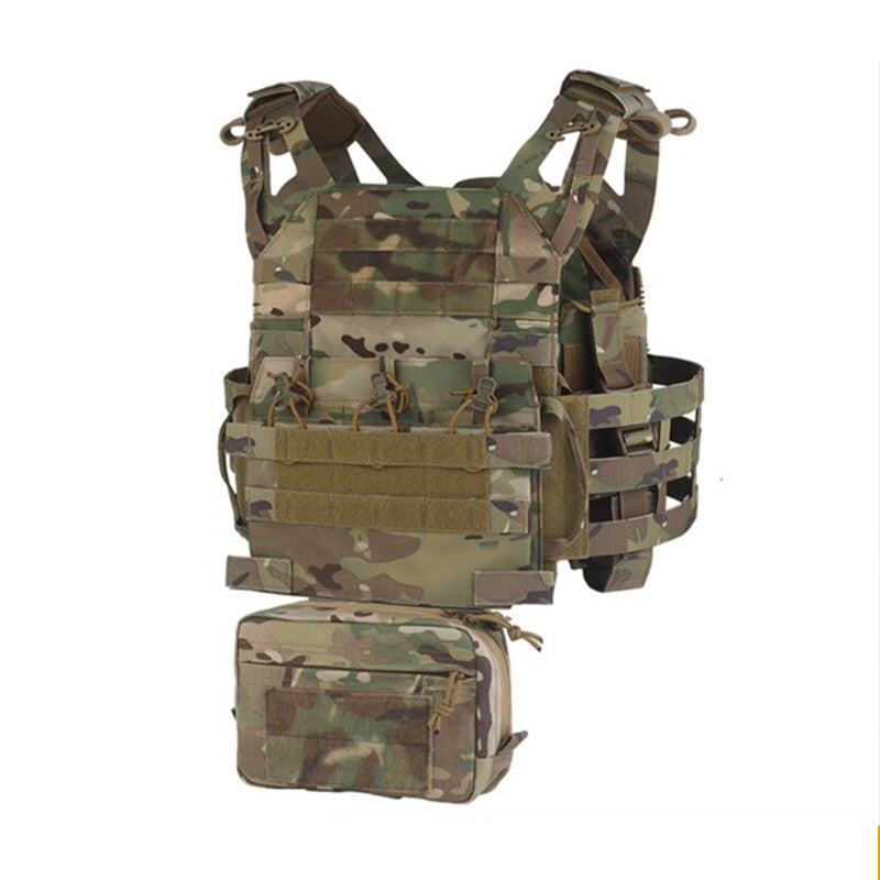 R Series JPC 3.0 Assault Tactical Set, Quick-Release, for Airsoft & Hunting, with Pouch.