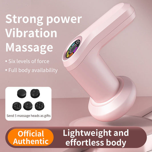 Fat pushing machine, body massage device, household handheld wireless massage, neck, waist, shoulder kneading, fascia gun