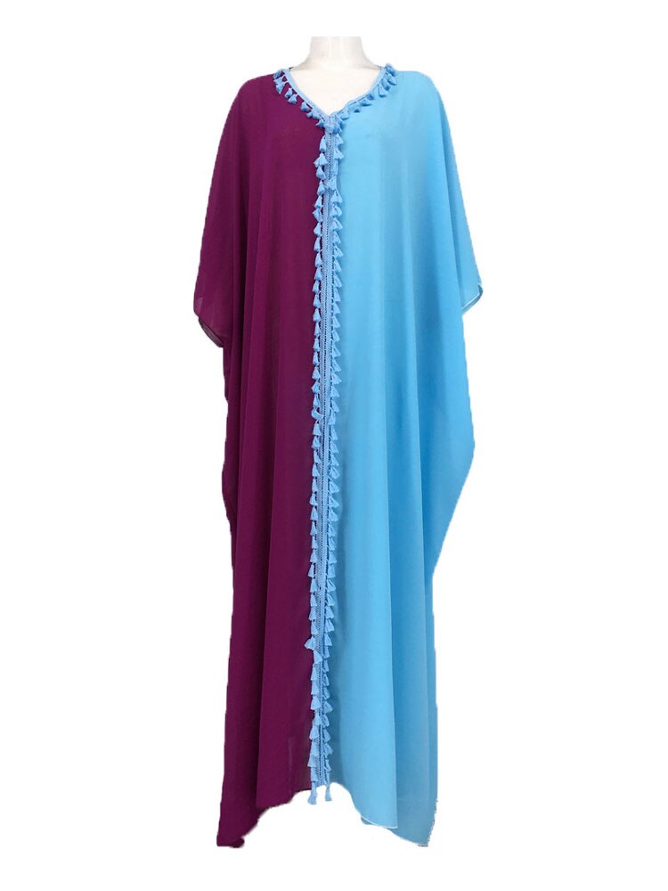 Spring And Summer Muslim Robe Long Skirt