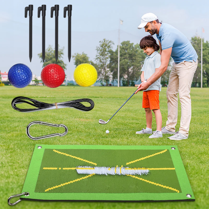 Golf Training Mat: Detect Swing, Show Path Feedback & Correct Hitting Posture