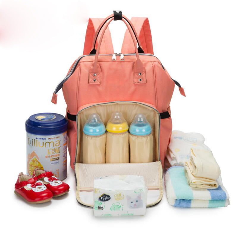 Mummy Maternity Diaper Bag oxford Baby Travel Backpack Baby Stroller  Bottles Storage Nipple Diaper Organizer Nursing Bag