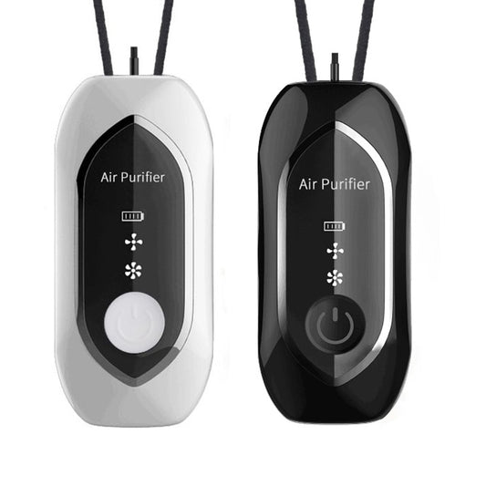 Air Purifier Portable Personal Necklace USB Rechargeable Air Cleaner Mini Ionic Purifier Wearable for Home Car