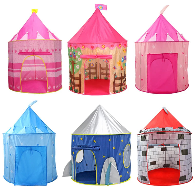 Kids Tent Space Play House Tent Ocean Ball Pool Portable Baby Toys Tent Play House For Kids