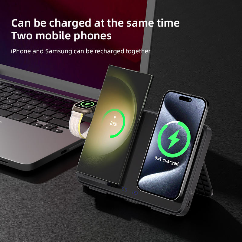 New 3-in-1 wireless charger suitable for iPhone lWatchAirpods 15W Samsung wireless charger