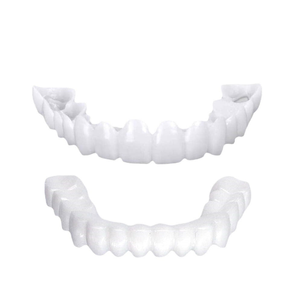 Simulation braces smile whitening sixth generation non-porous teeth set dentures