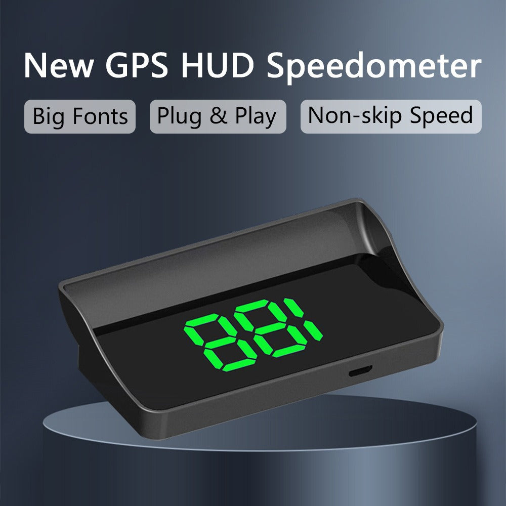 Head up display GPS speedometer speed display