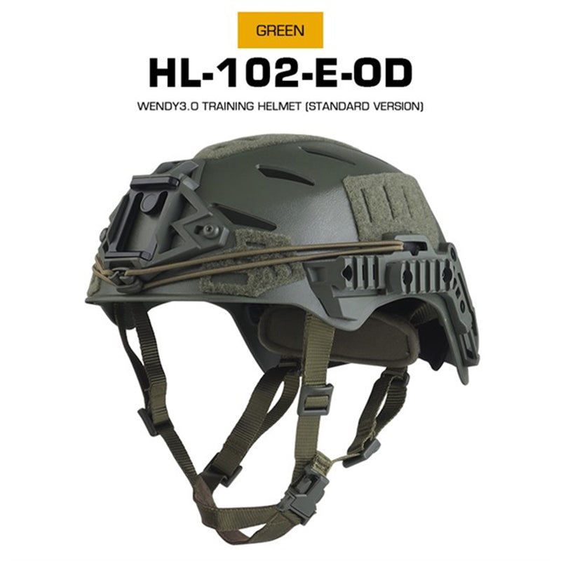 Tactical Helmet Wendy 3.0: Adjustable, for Training, Animation, Games & Outdoor Riding.